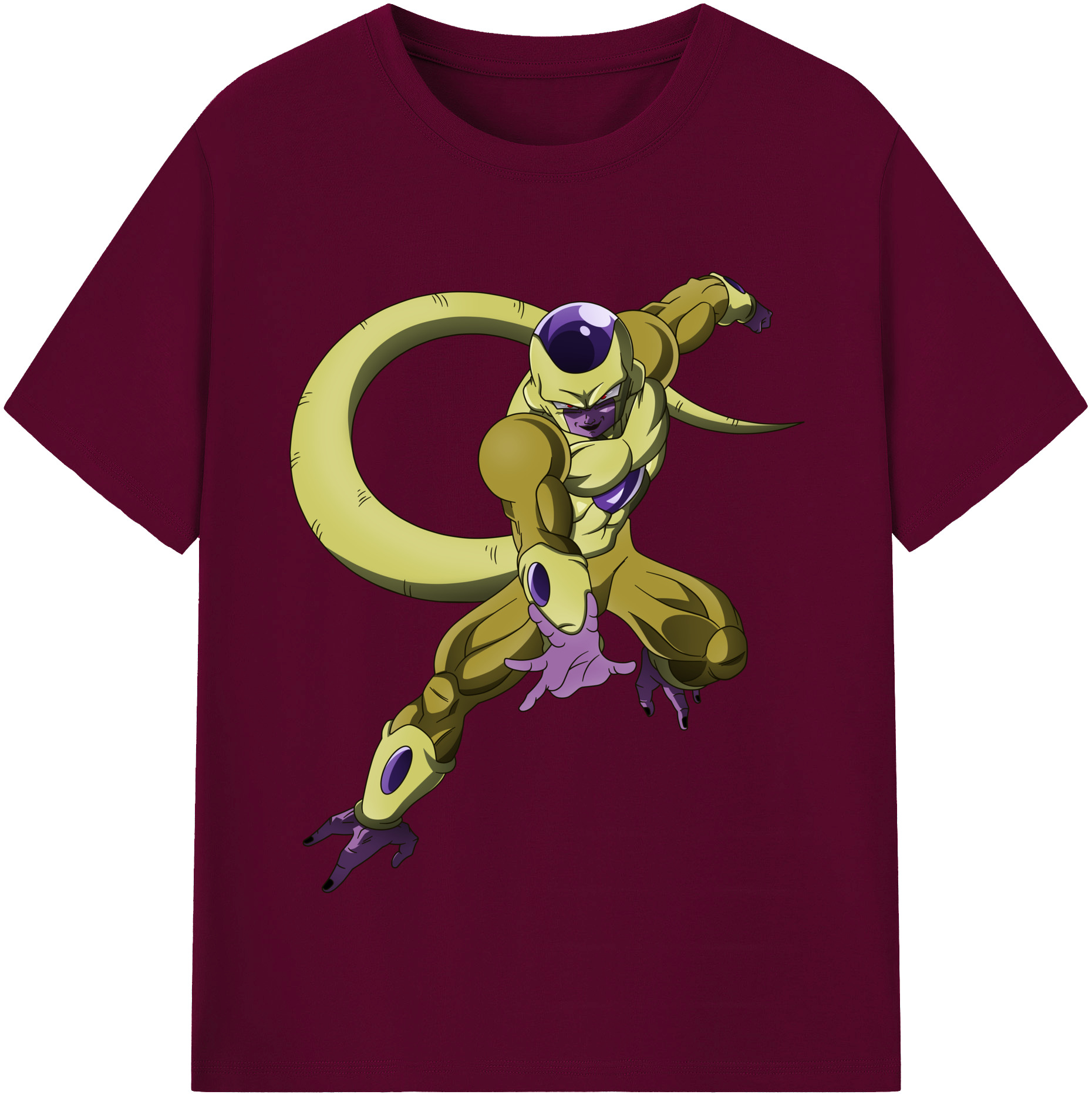 （画像用） ドラゴンボール フリーザ DRAGON BALL Frieza レディースカジュアルプリントTシャツ（綿100％）